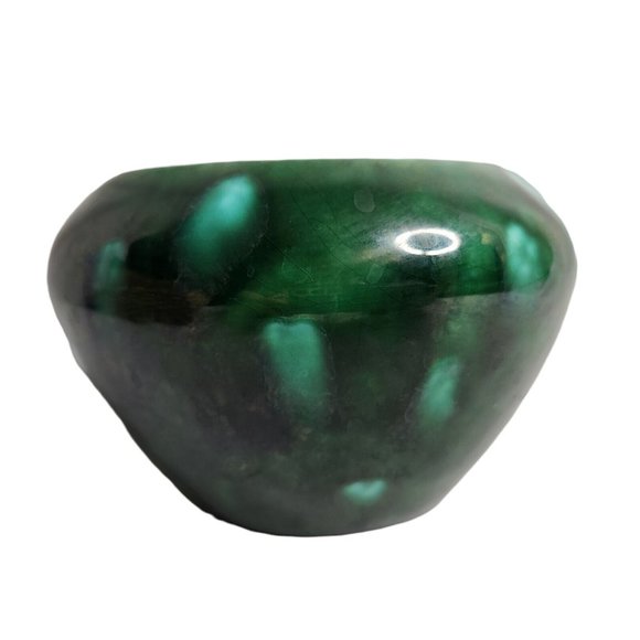 The Violet Pot 1997 Vintage Jade Green Ceramic African Violets - Picture 3 of 8